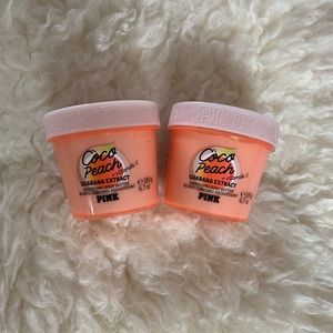 New Victoria’s Secret PINK Coco Peach Smoothing Body Butters